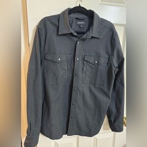 Proof Dark Charcoal Gray Men’s Shacket (Sz L)